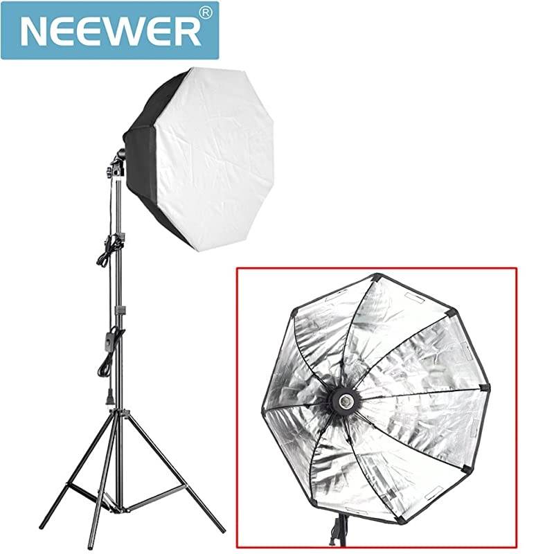 700W Octagon Softbox Continuous Lighting Kit for Camera Photo Video Photography Includes 232x32 inches80x80 centimeters Softbox 285W 5500K Light Bulb 2Light Stand 1Carrying Bag