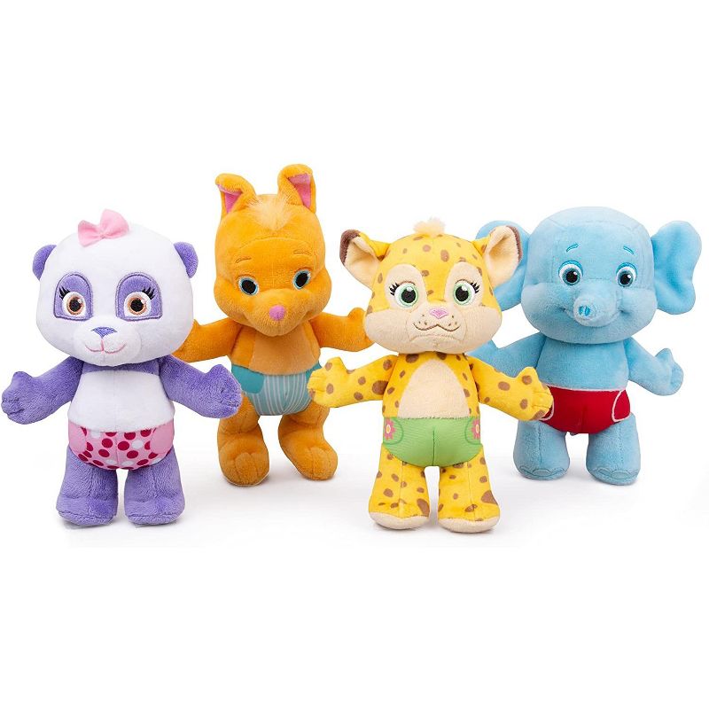 Word Party Snap Toys Plush Stuffed Animal Toy - Bailey 7"