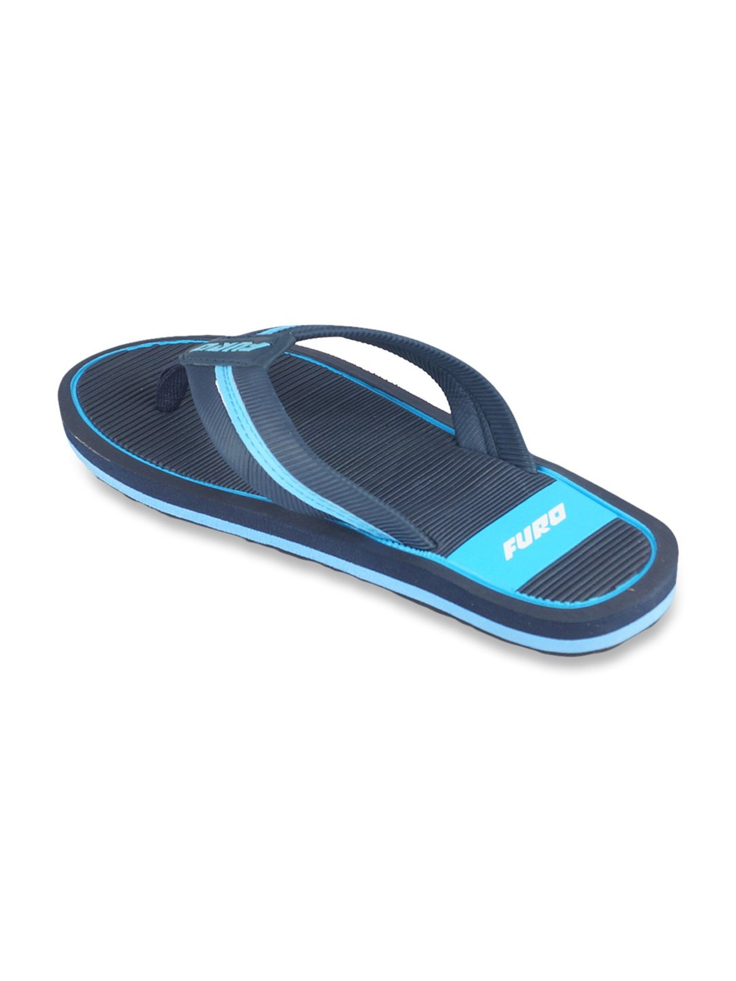 Furo by Red Chief Men's Navy Flip Flops