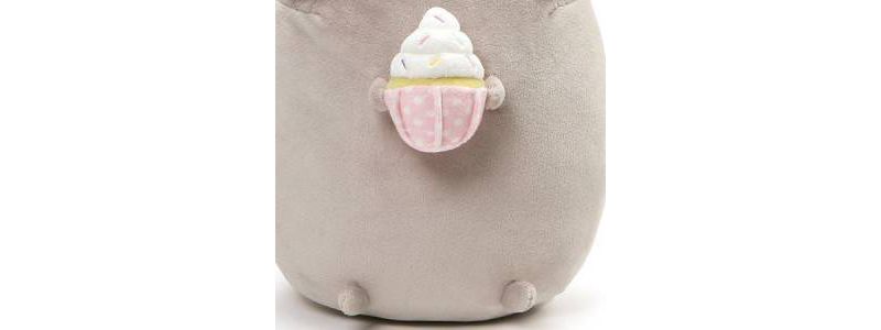 GUND Sprinkled Cupcake 9.5" Pusheen Toy Plush
