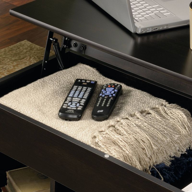 Edge Water Lift Top Coffee Table Estate Black - Sauder