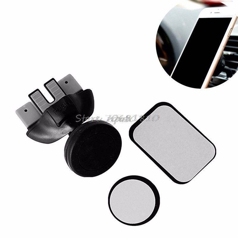 360 Degree Magnetic Car CD Dash Slot Mount Holder Cradle For iPhone Cell Phone GPS For LG Z09 Drop ship