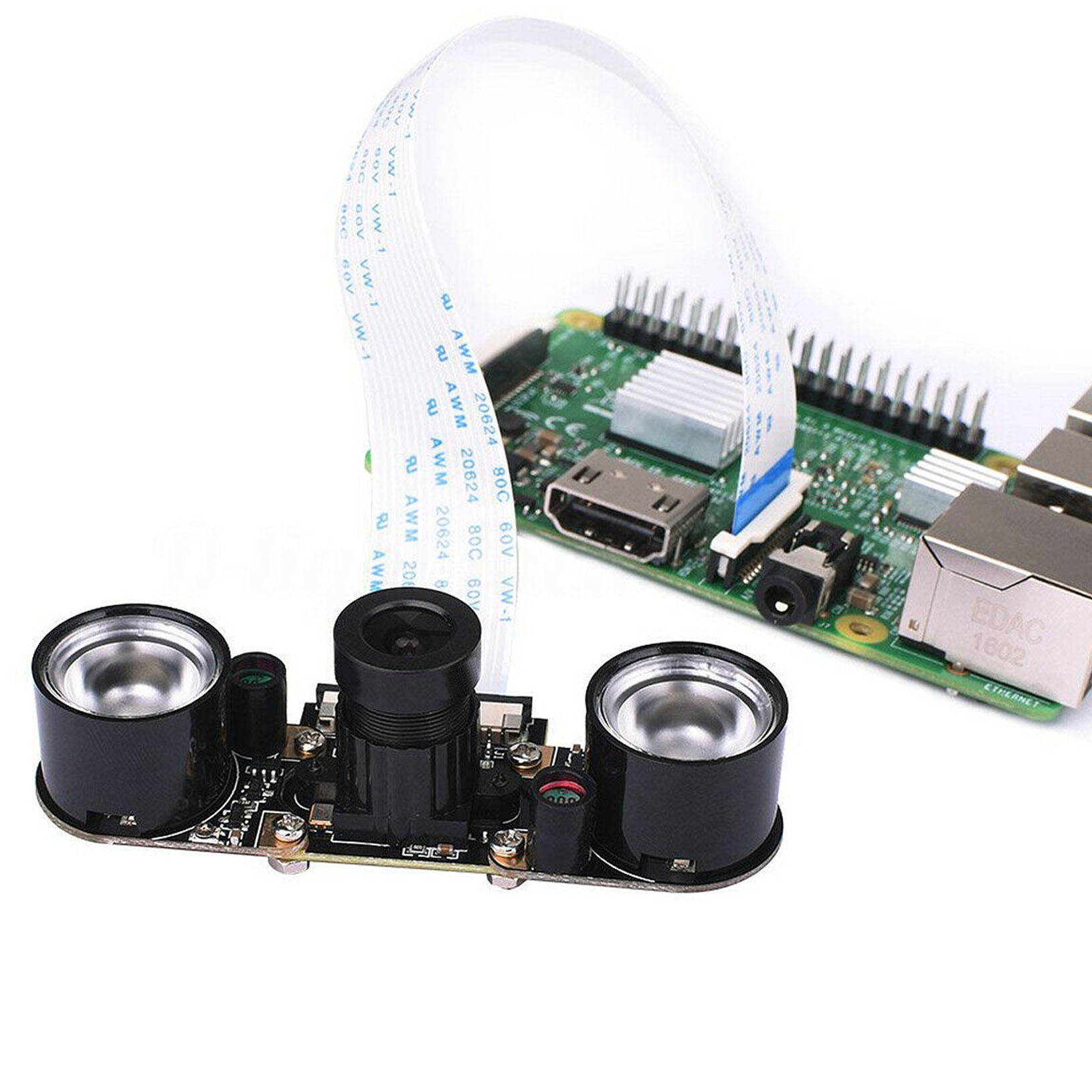 Night Vision IR Surveillance Camera Module Video Webcam For Raspberry Pi 3