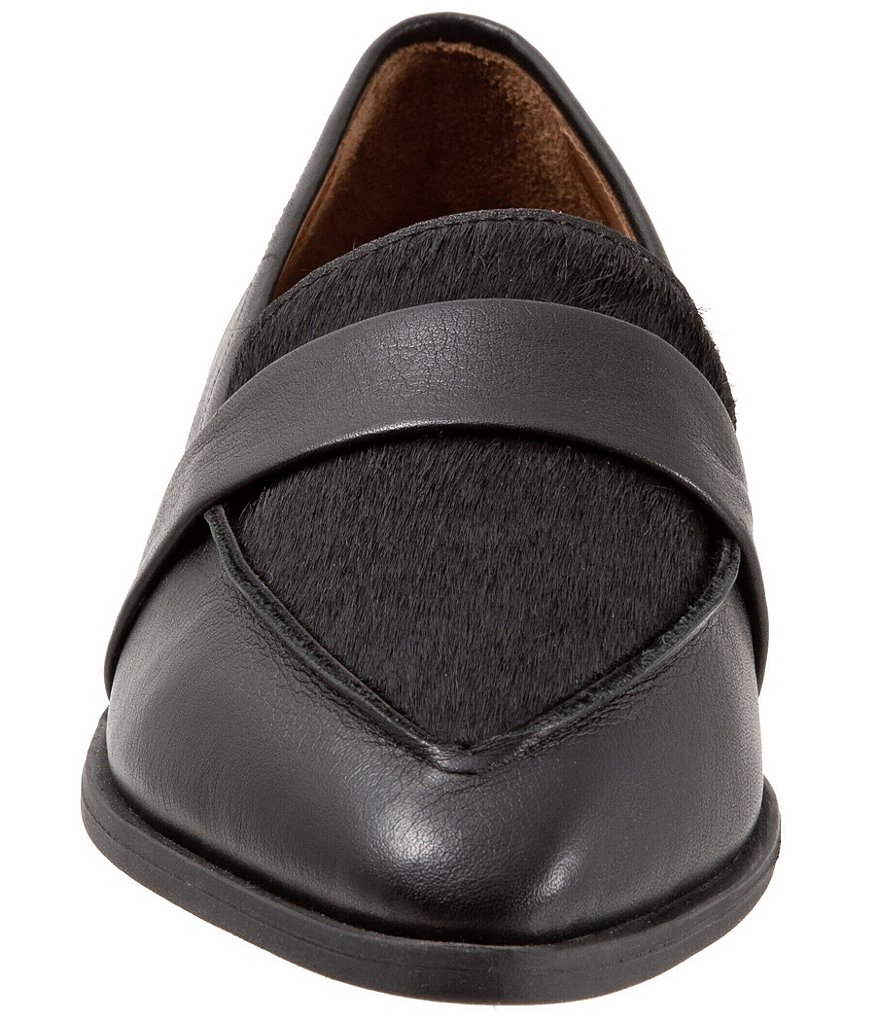 Bueno Barnes Leather Calf Hair Loafers