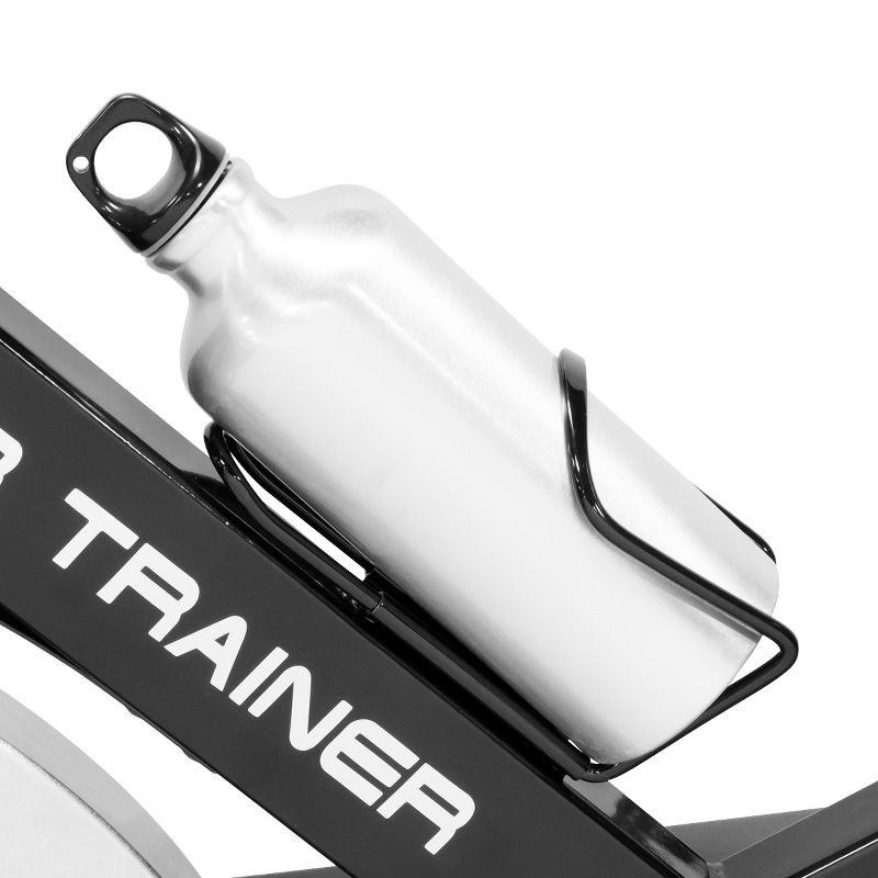 Body Flex Sports Body Rider BRF700 Stationary Full Body Cardio Exercise Upright Fan Bike with Dual Action Handlebars and Adjustable Seat