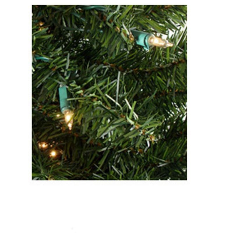 Darice 9' x 14" Pre-Lit Canadian Pine Artificial Christmas Garland - Clear Lights