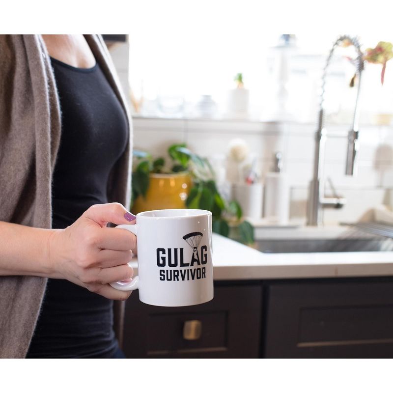 Surreal Entertainment Call Of Duty: Warzone "Gulag Survivor" Ceramic Mug Exclusive | Holds 11 Ounces