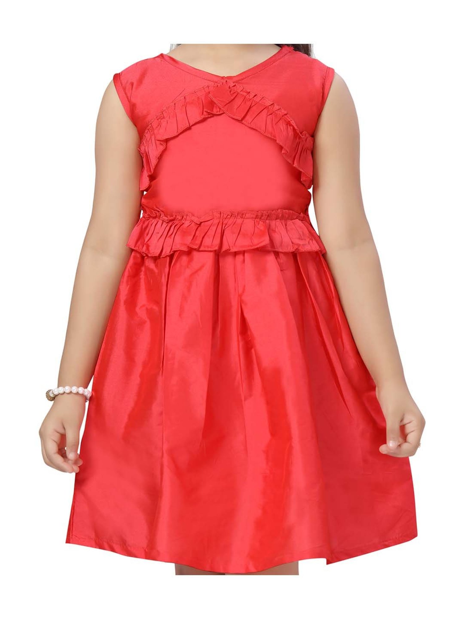 Aarika Kids Gajri Regular Fit Frock
