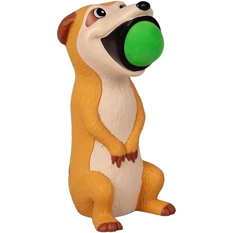 Hog Wild Meerkat Popper Toy, Shoots Foam Balls!