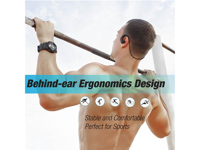 AutofeelSunriseoffice IPX7 Waterproof Sweatproof Wireless Bluetooth Headphones Stereo Super Bass Earbuds Earphone Headset Hand Free Earpiece For Phone iPhone Xiaomi Samsung Oppo Huawei