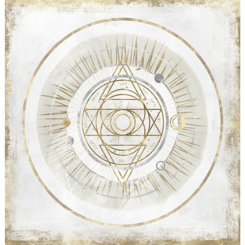 Americanflat Golden Galaxy Iii by Pi Creative Art 71" x 74" Shower Curtain