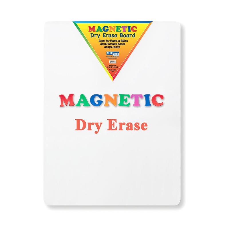 Flipside 10026 - Magnetic Dry Erase Board - Single Sided Board - 18 X 24 - Case Of 12