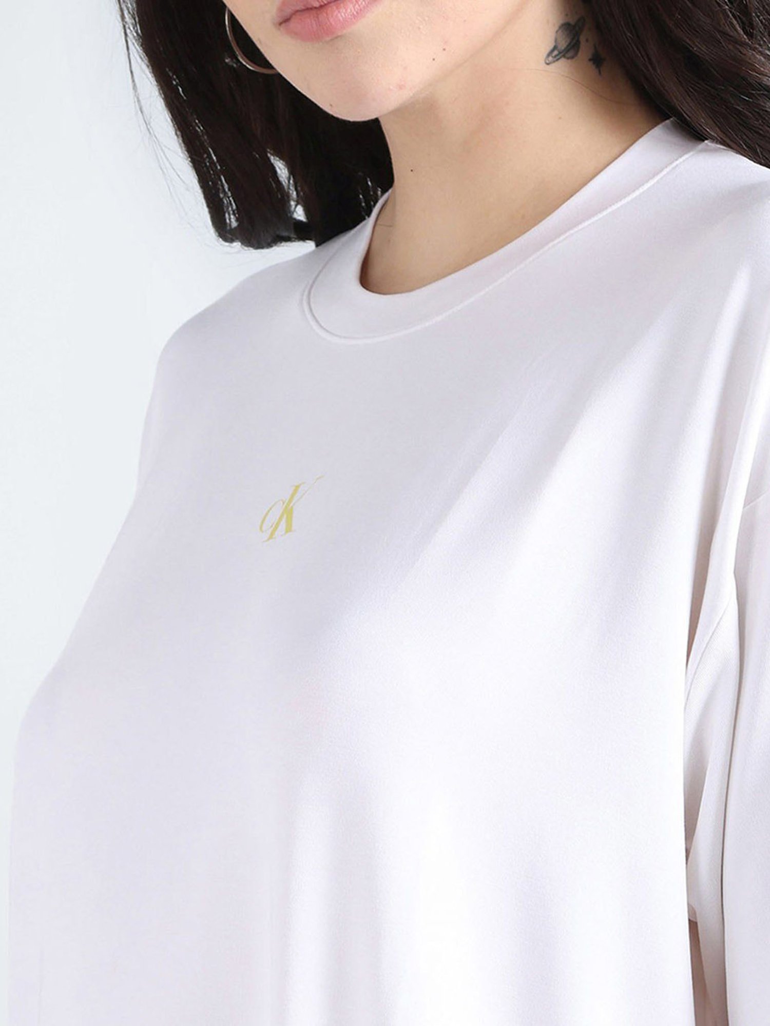 Calvin Klein Bright White Loose Fit T-Shirt