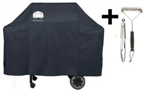 Texas Grill Covers Including Brush and Tongs - Select from a Wide Range of Premium Cover for Weber Gas Grills. (Spirit 300)
