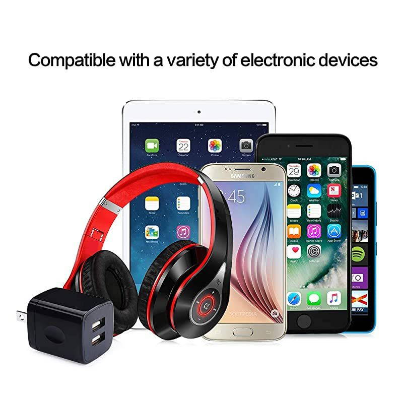 Phone Charger Box  5 Pack 21A Universal USB Wall Charger Plug Cube Power Adapter Replacement for iPhone iPad Samsung Galaxy S10S9Note 9 LG Pixel Moto Google HTC