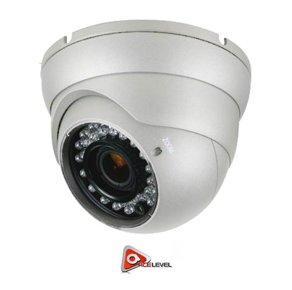 LTS Platinum HD-TVI Turret Camera 2MP with Varifocal Lens - White Color