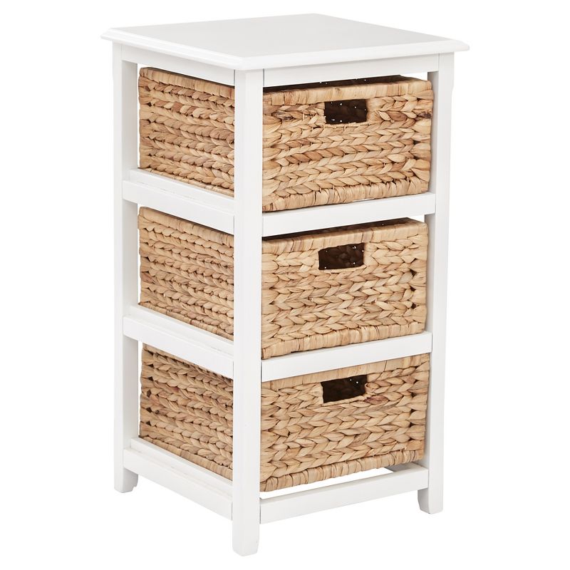 Seabrook Three Storage Unit White - OSP Home Furnishings