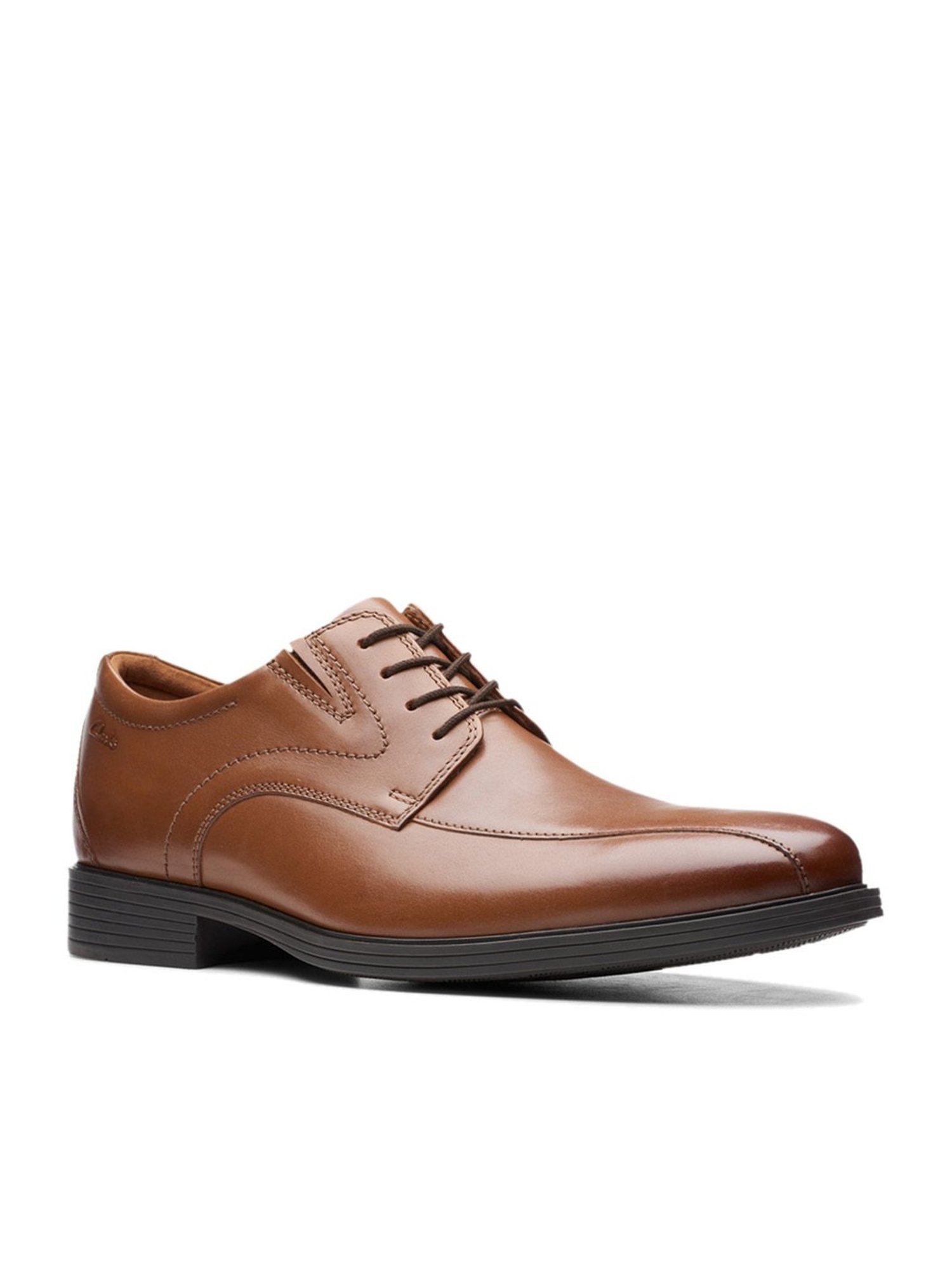 Clarks Men's Whiddon Pace Brown Derby Shoes