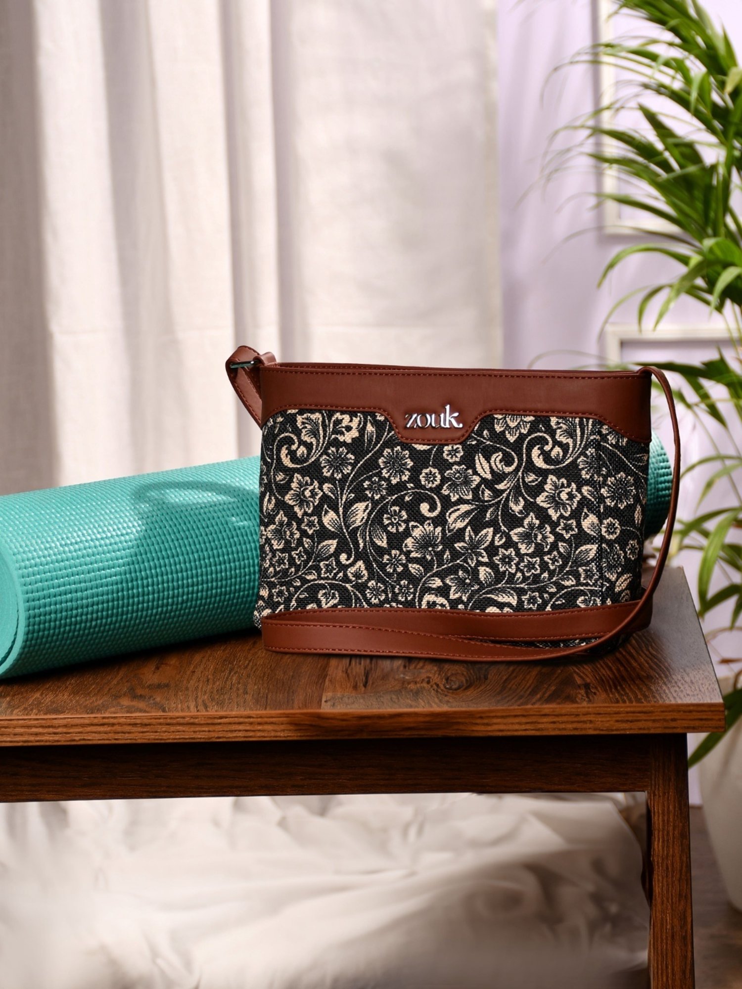 ZOUK Multicolor Printed Cross Body Bag