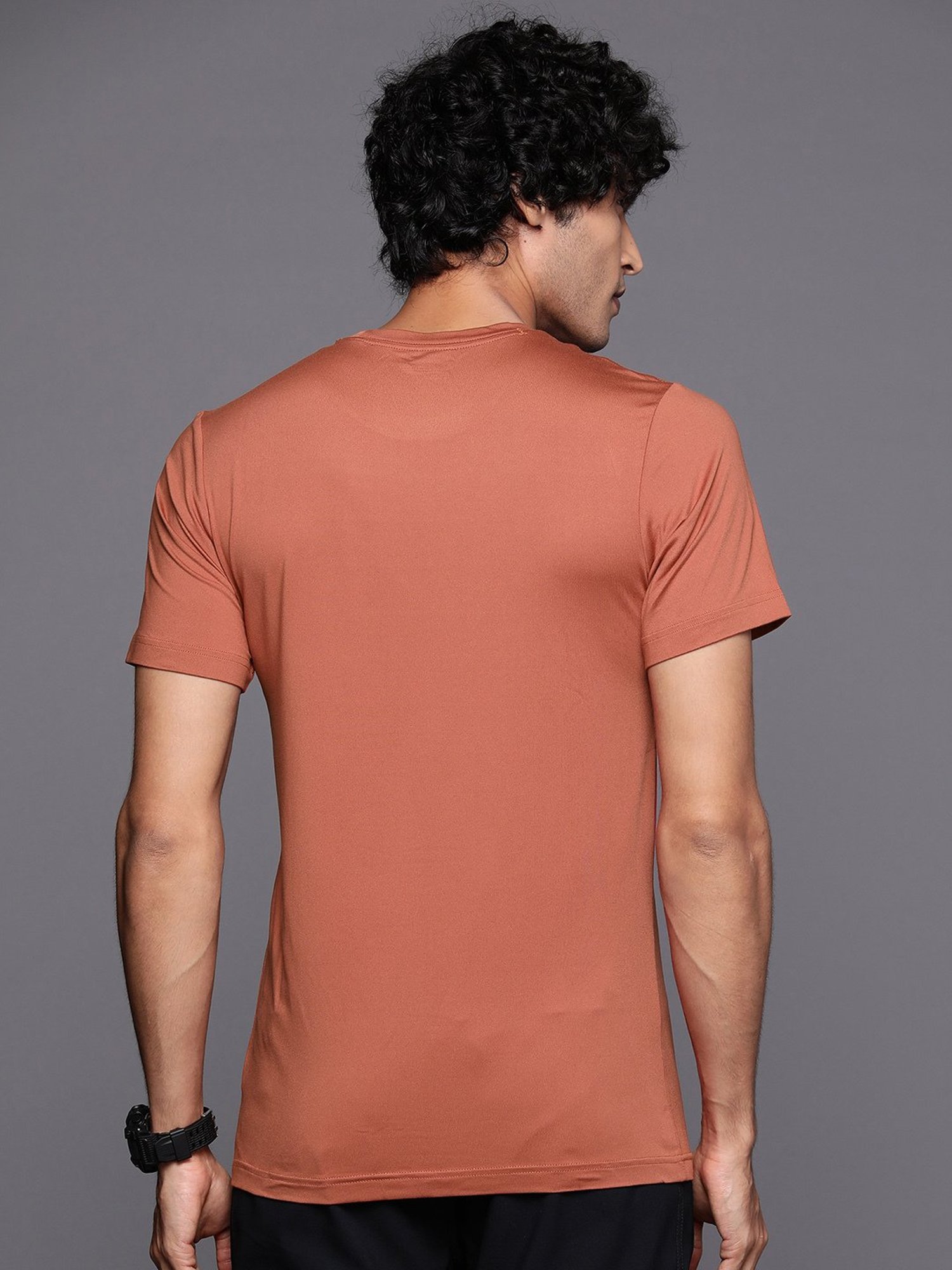 Columbia Orange Regular Fit T-Shirt