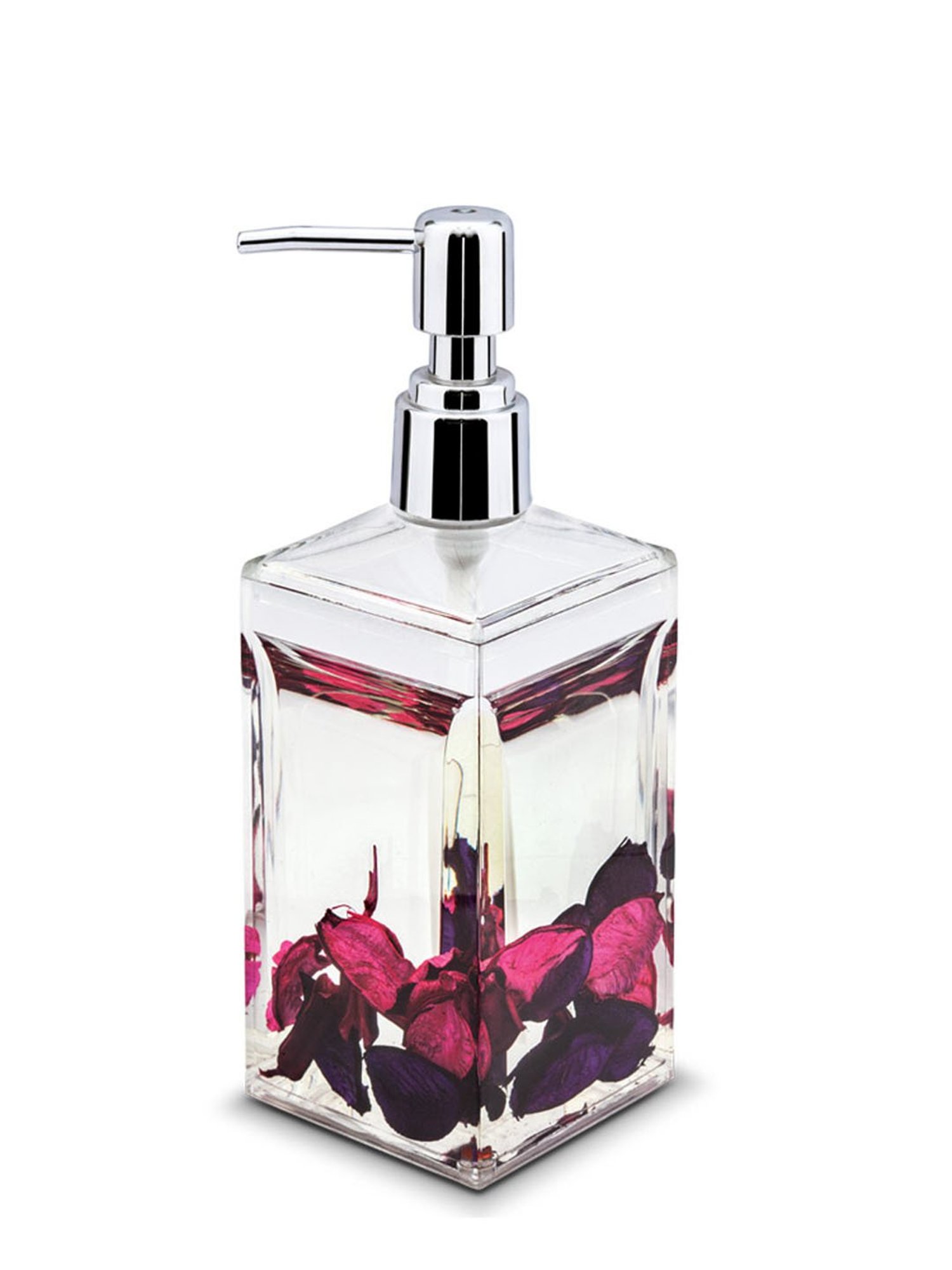 Freelance Pink Acrylic Set of 4 Bathroom Accessories