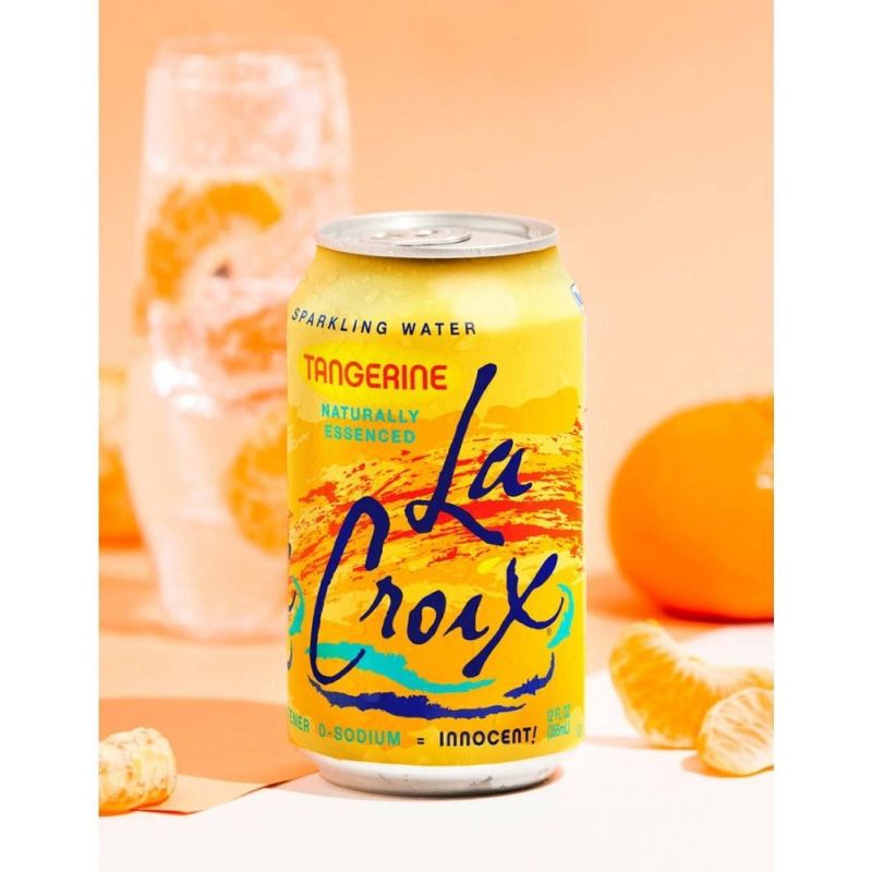 LaCroix Tangerine Sparkling Water - 8pk/12fl oz Cans