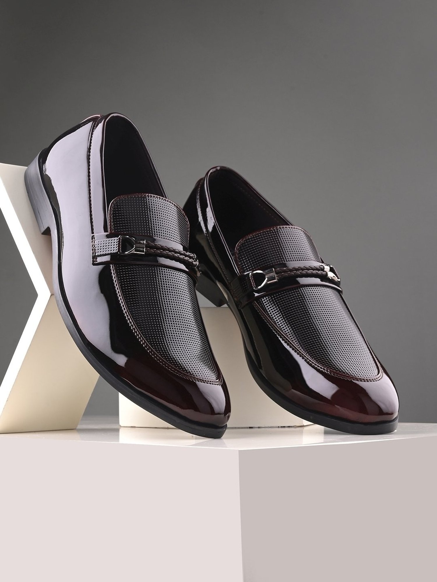 Giorgio Men's Cherry Formal Loafers