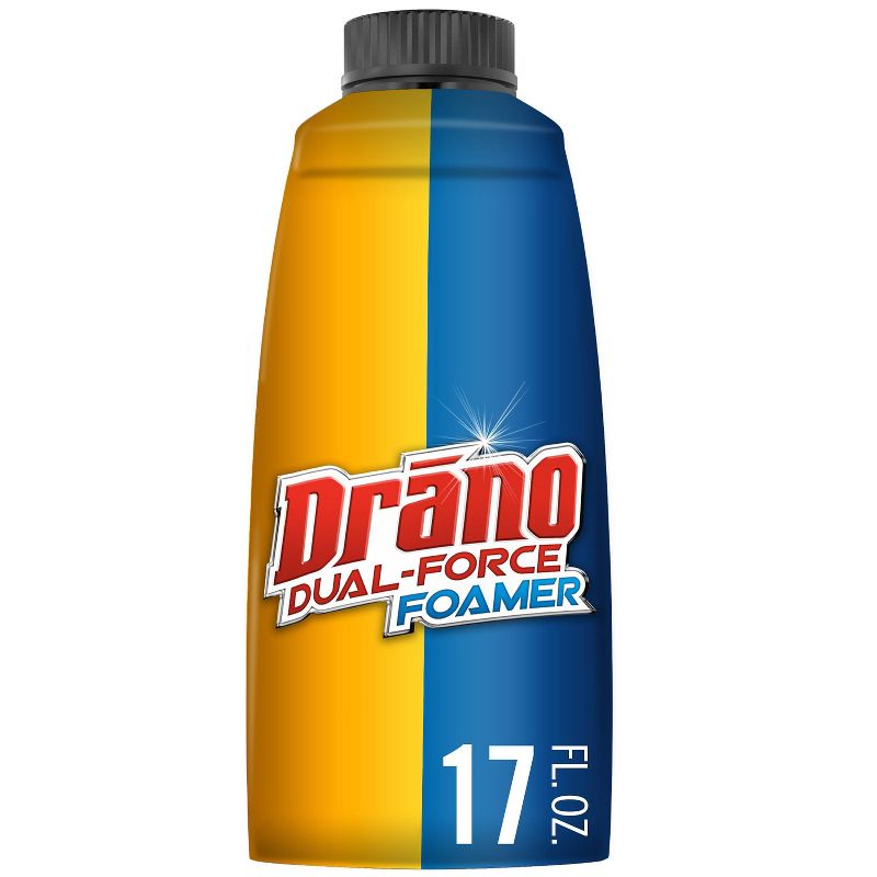 Drano Dual Force Foamer Clog Remover - 17oz