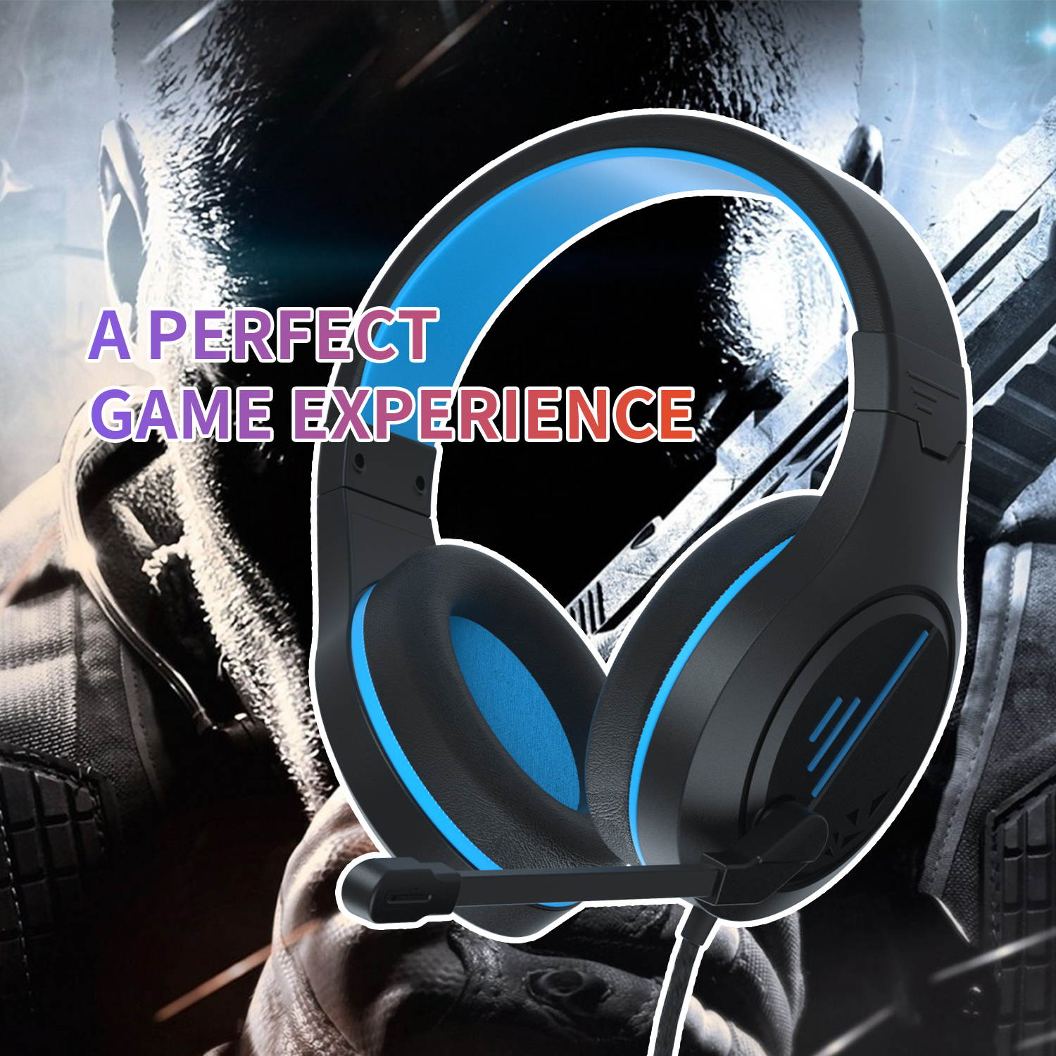 PC Gaming Headset with Mic, PS4 Gaming Headset,Stereo Gaming Headphone for PS4, Xbox One, Nintendo Switch, PC, Mac, Laptop, Android,Smartphone, Tablet(MH601/BLUE) &hellip;