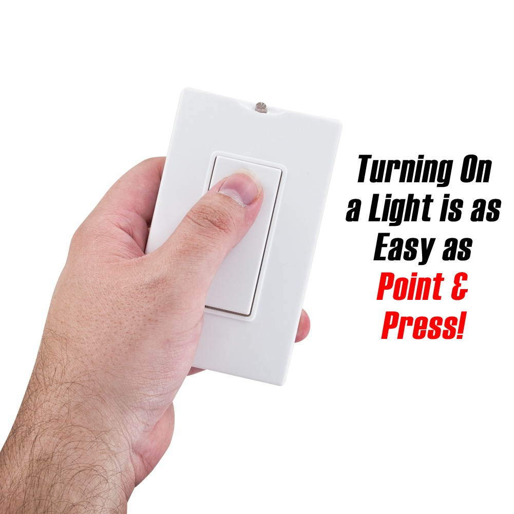 Zmart Switch - Smart & Easy Way to Control Any Light Switch (2 Pack)