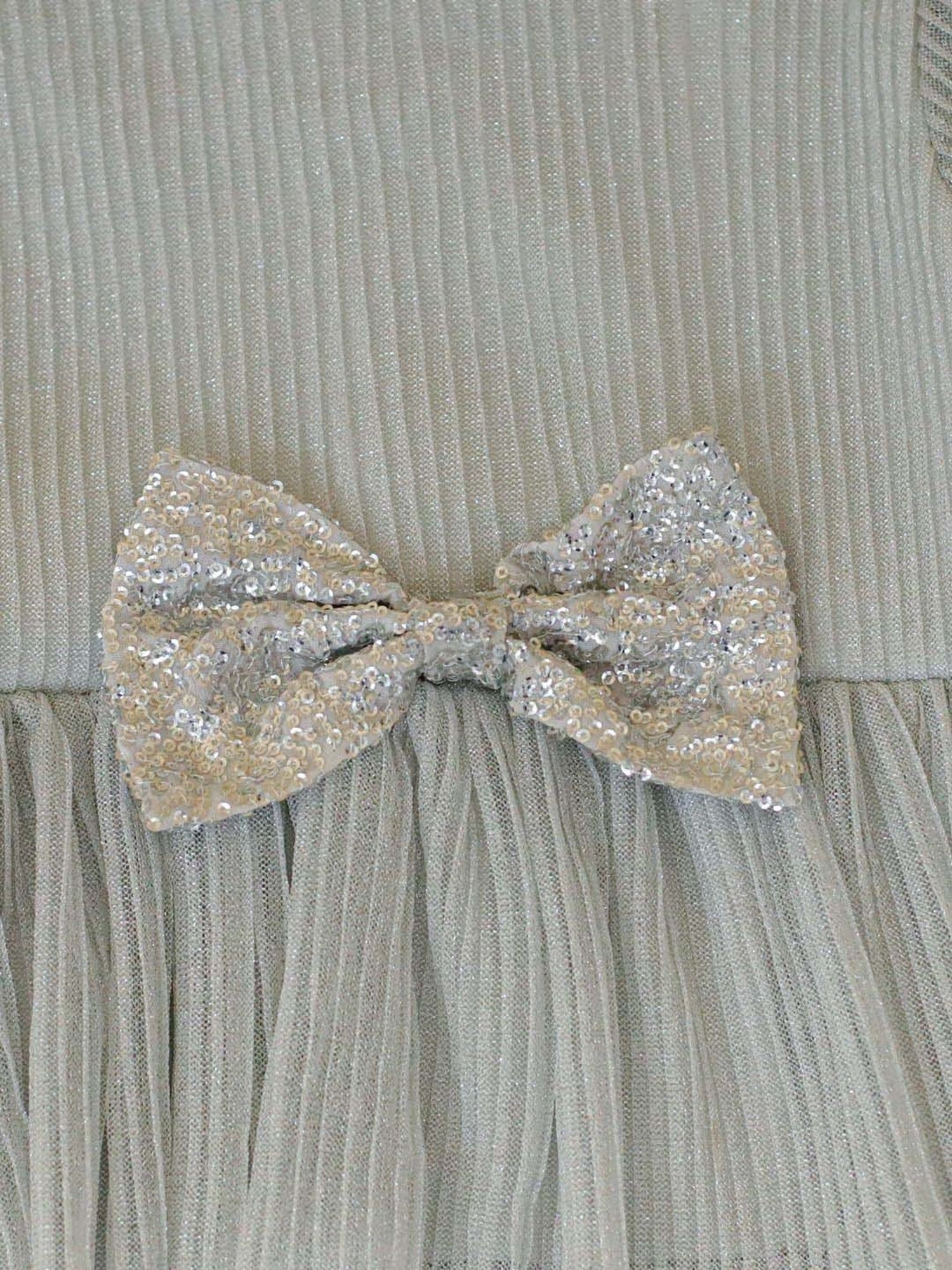 KidsDew Grey Applique Dress