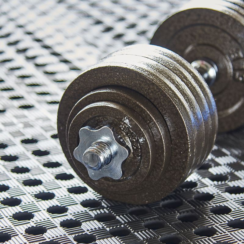 LifePro LP-RMXPLS-BLK Portable Home Body Weight Training Fitness Exercise Workout Rumblex Plus 4D Vibration Plate Platform Equipment Machine, Black