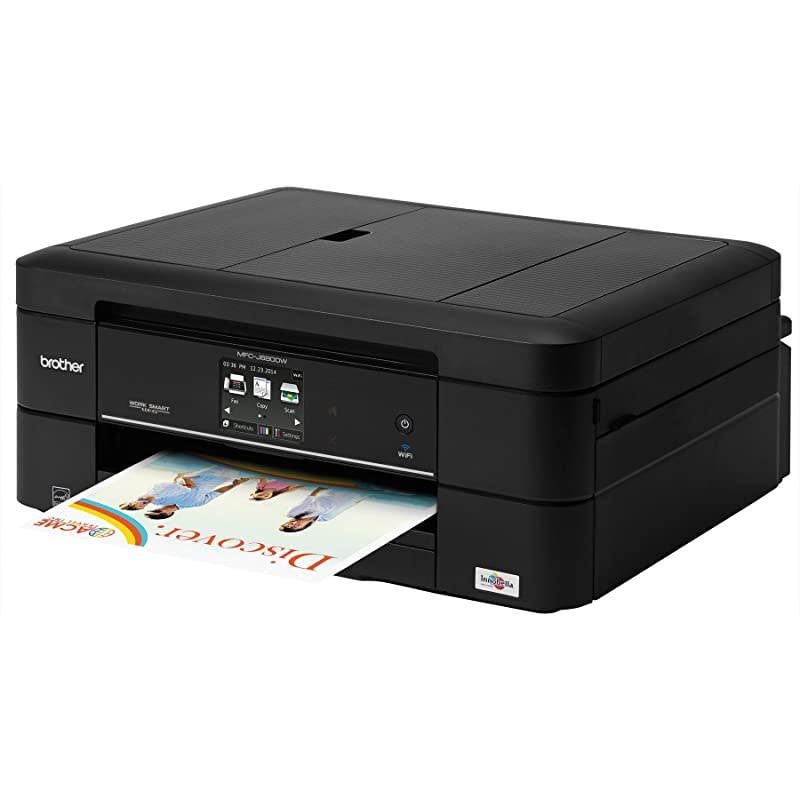 MFC-J680DW All-in-One Color Inkjet Printer, Wireless Connectivity, Automatic Duplex Printing,  Dash Replenishment Ready