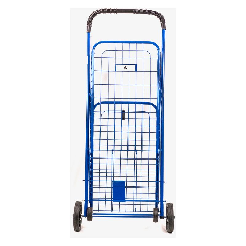 ATHome 40.5"X16"X5" Shopping Utility Storage Cart Blue