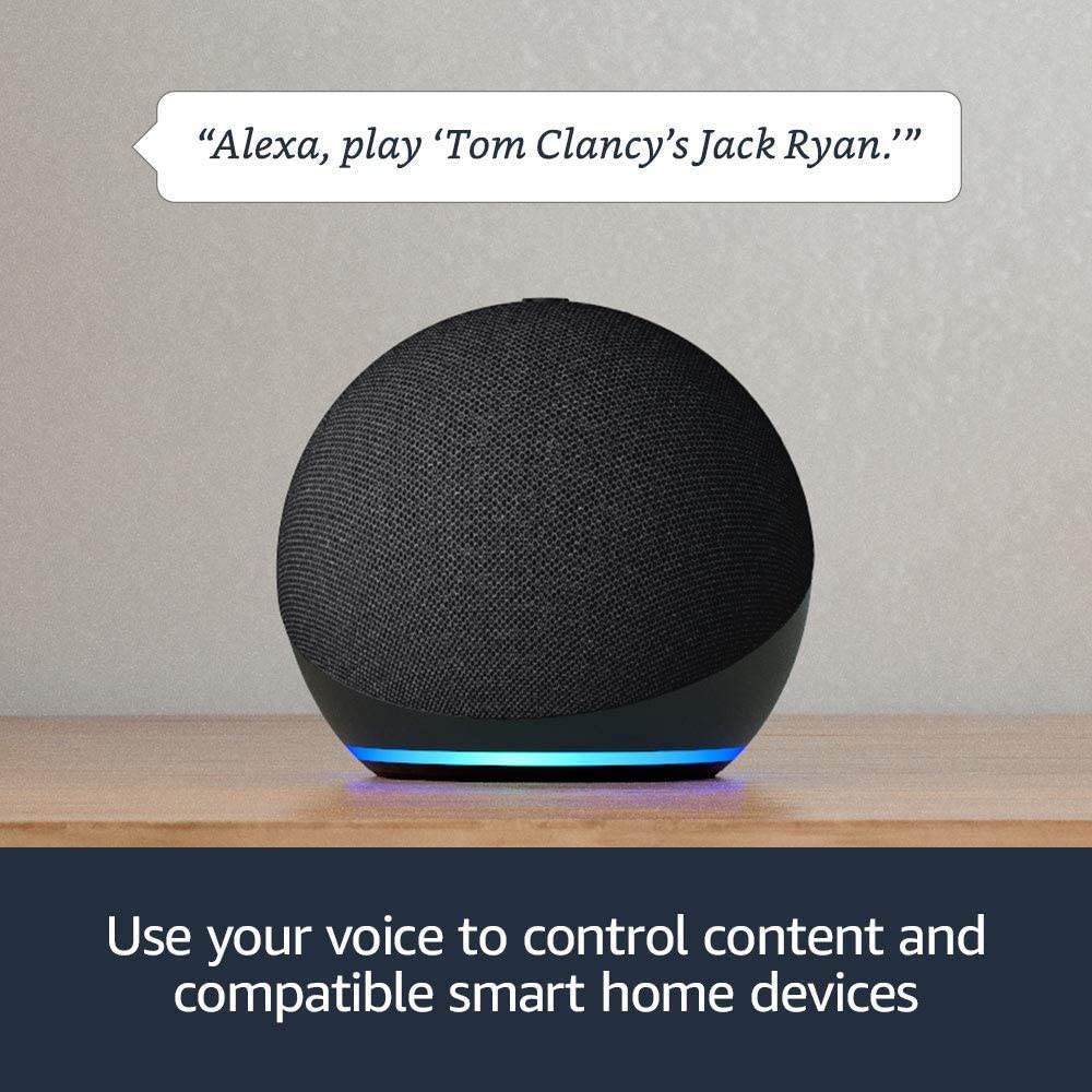 All-new - Amazon - Fire TV Stick 4K with Alexa Voice Remote, Streaming Media Player - Black and Echo Dot 4 (Charcoal)