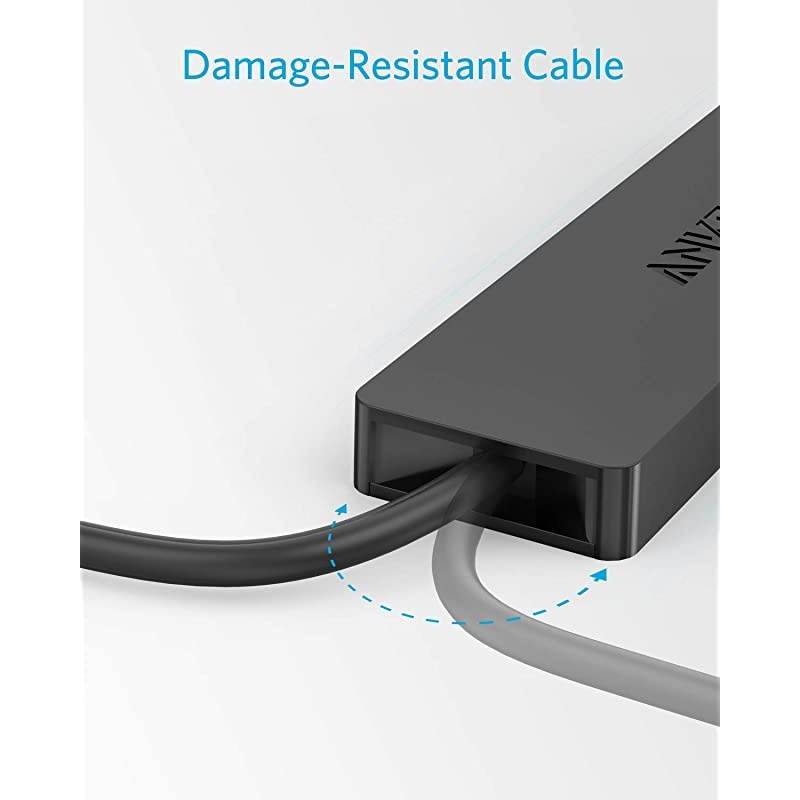 4Port USB 30 Hub UltraSlim Data USB Hub with 2 ft Extended Cable Charging Not Supported for MacBook Mac Pro Mac mini iMac Surface Pro XPS PC Flash Drive Mobile HDD