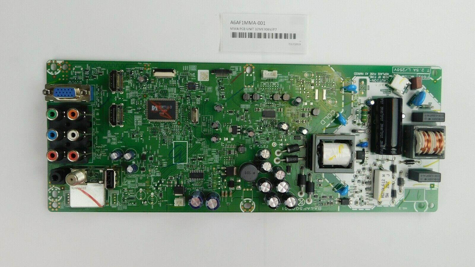 FACTORY NEW A6AF1MMA MAIN FUNCTION & POWER SUPPLY FOR MAGNAVOX 32ME306V/F7-ME1