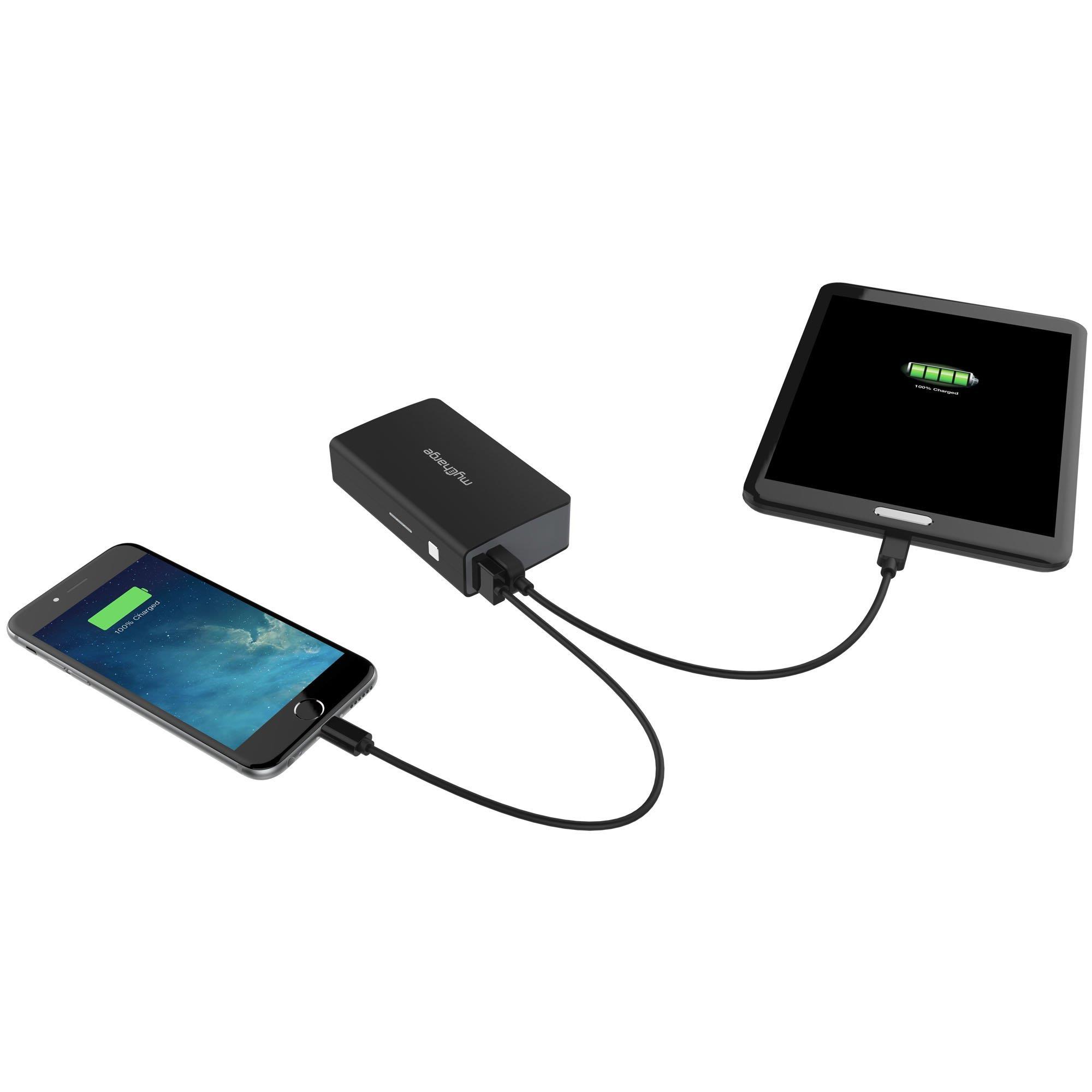 MYCHARGE AMP67K myChargeAMPPRONG RchrgBtry Blk