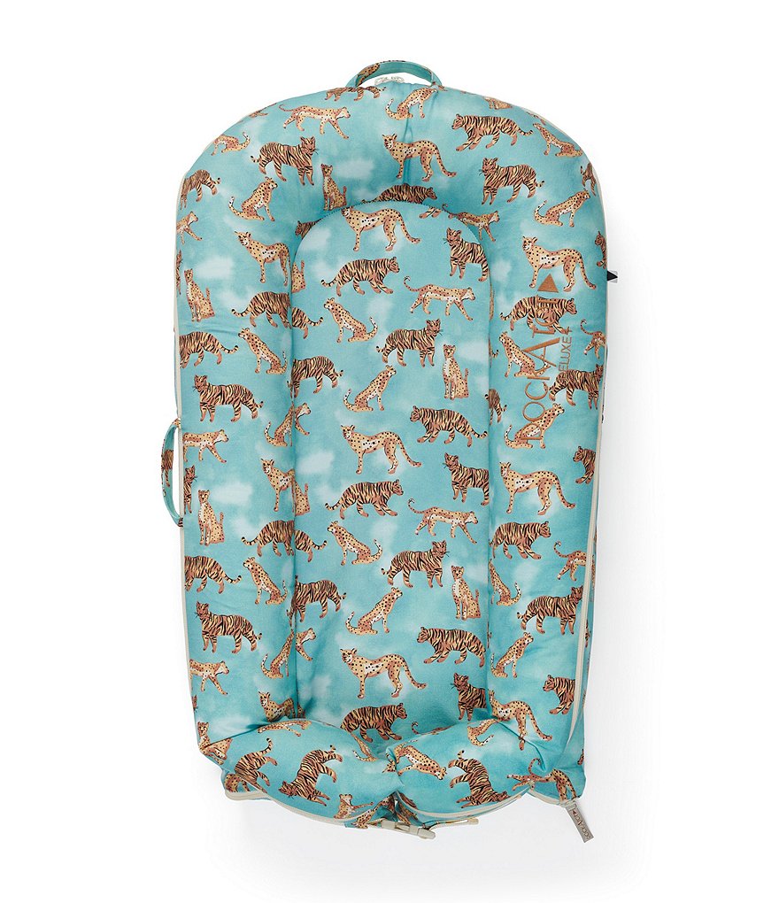 DockATot 0-8 Months Jungle Cat Deluxe Dock Cover Stage 1