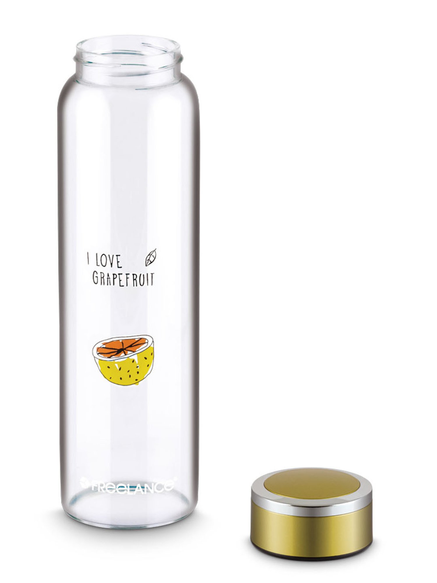 Freelance Yellow Glass 1000 ml Jars and Container