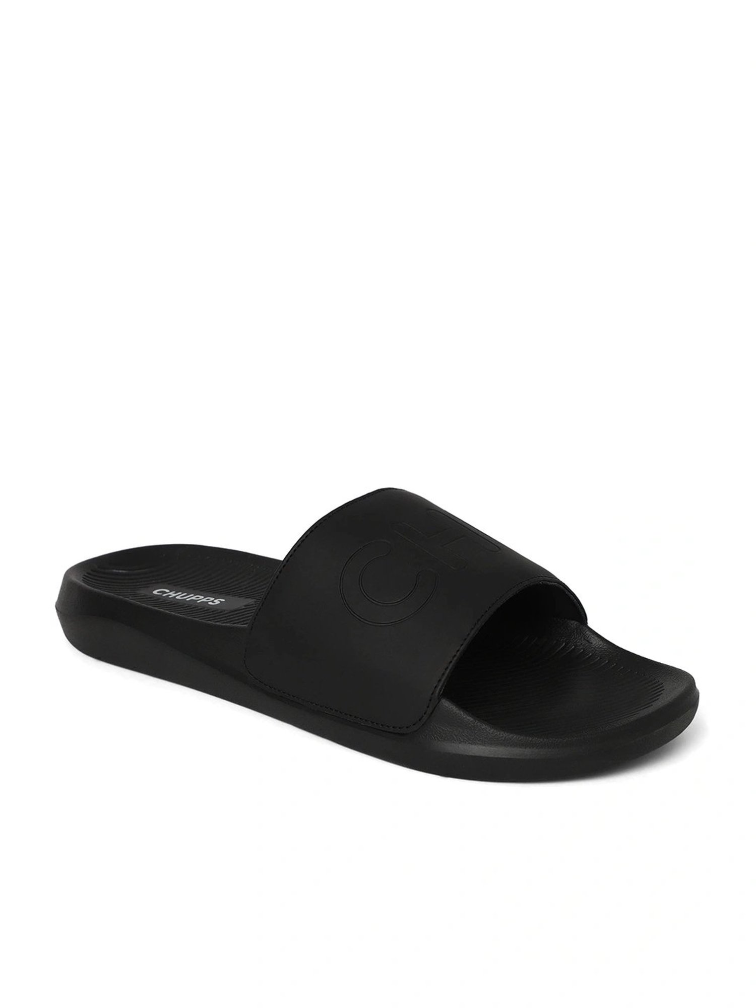 Chupps Men's Pure AirSoft Black Slides