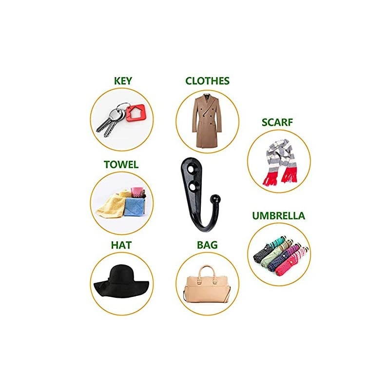 Small Wire Hooks Mega Pack, White, 28-Hooks, 32-Strips, Organize Damage-Free