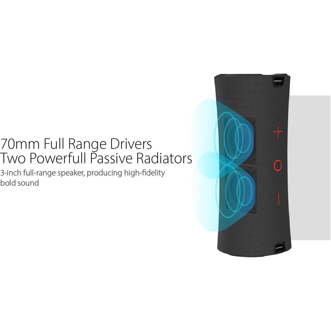 VisionTek - 901314 - VisionTek SoundTube XL Portable Bluetooth Speaker System - TrueWireless Stereo - Near Field