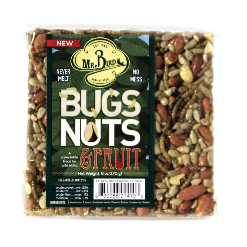 Home & Garden 4.25" Small Seed Cake Assortment No Mess Never Melt Mr Bird  -  Bird And Wildlife Food