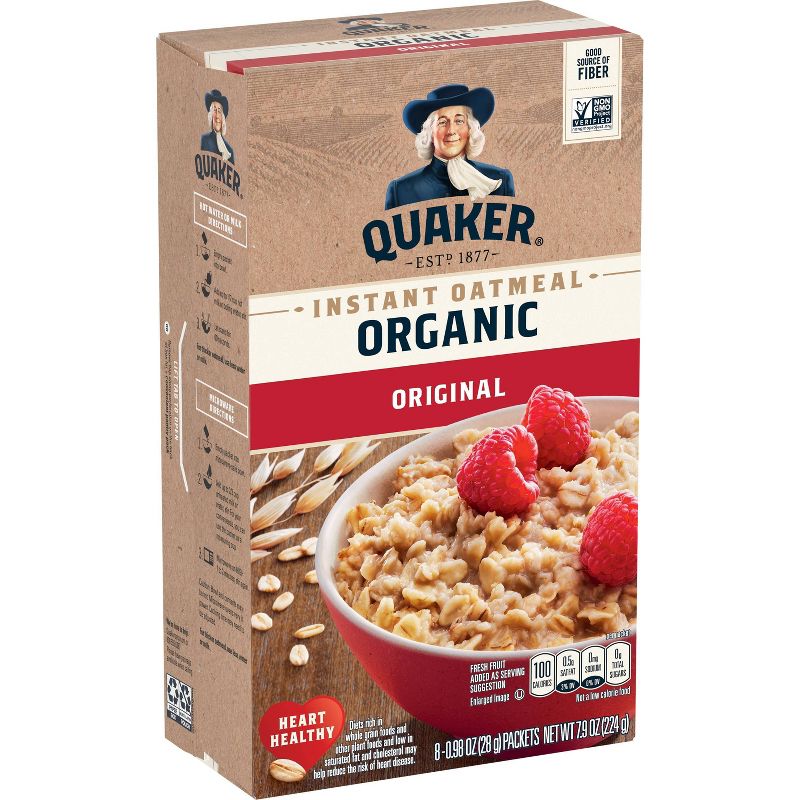 Quaker Select Starts Organic Instant Oatmeal - 8ct