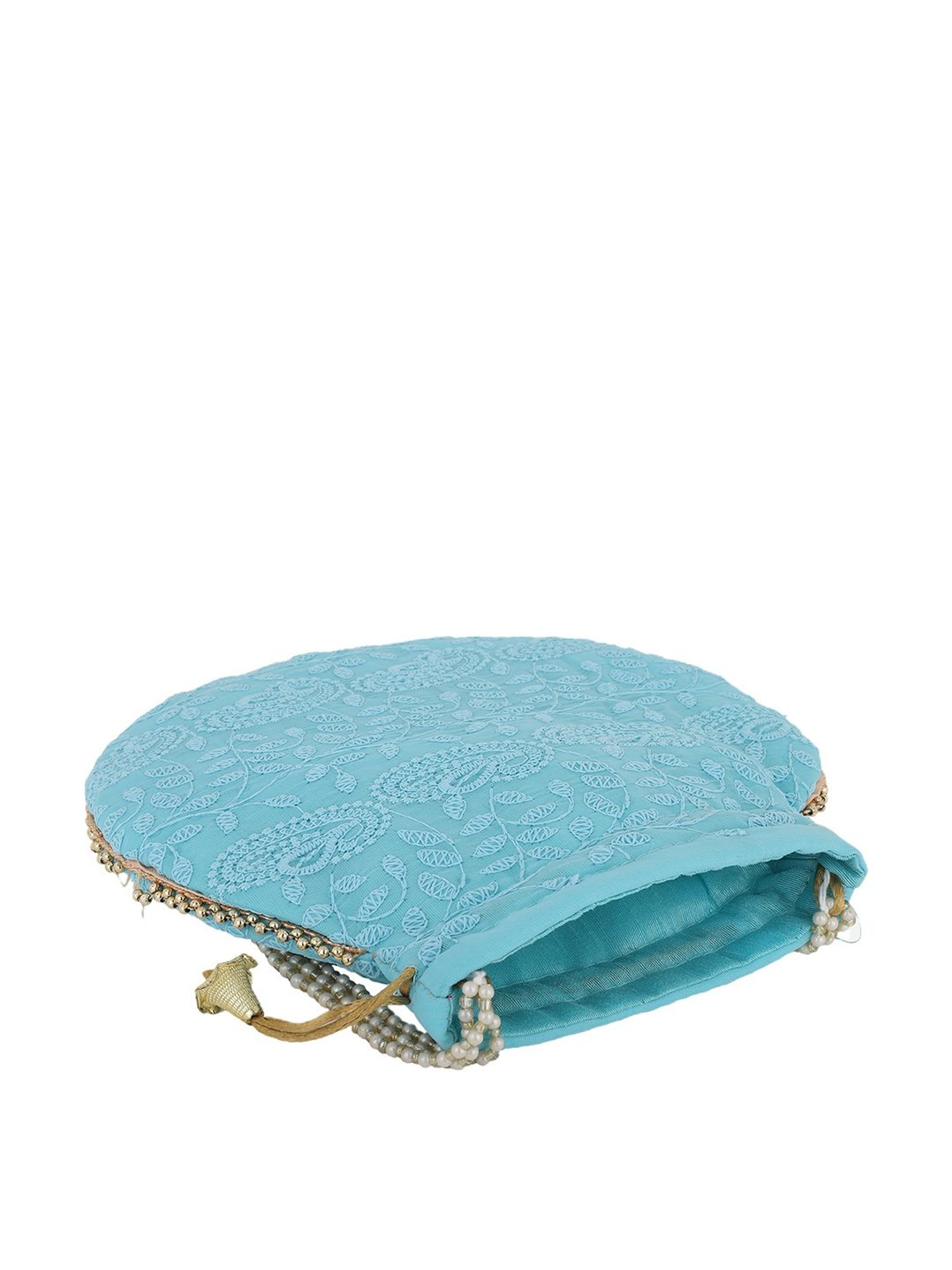 Aditi Wasan Blue Printed Potli