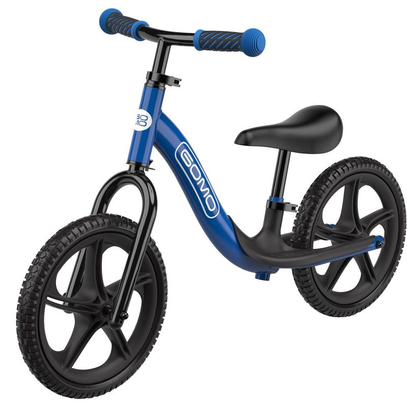 GOMO 12" Kids' Balance Bike - Blue/Black
