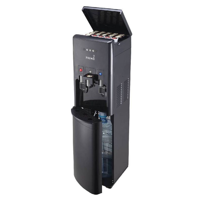 Primo Bottom Loading Water Dispenser with Single-Serve Brewing - Black