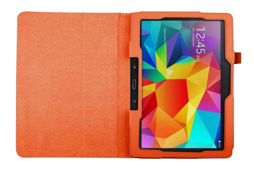 Hellfire Trading Magnetic PU Leather Case for Samsung Galaxy Tab 4 10.1" T530 - White