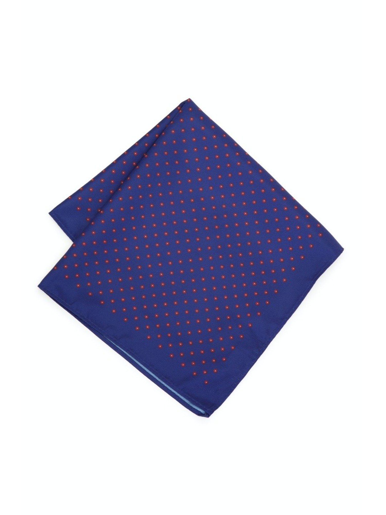 Van Heusen Green Printed Pocket Square